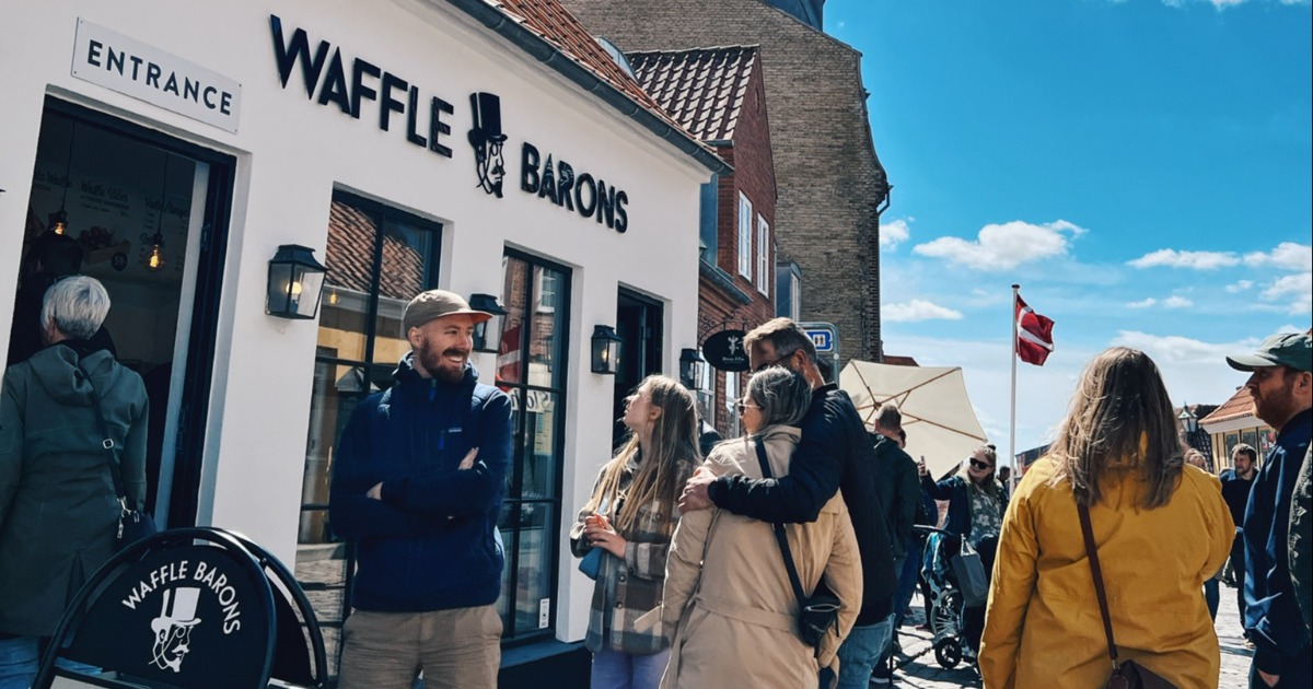 Waffle Barons Concept Store - Portal ind til vores friskbagte univers