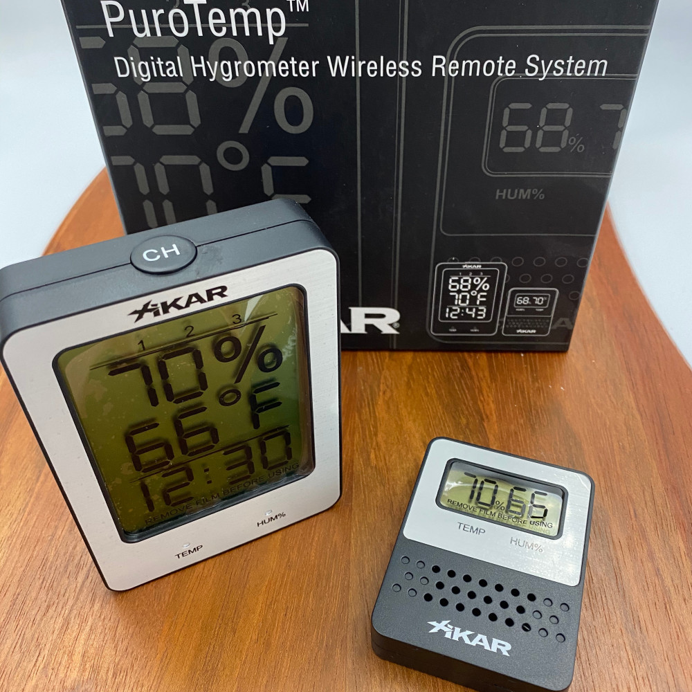 Xikar PuroTemp Wireless Hygrometer System