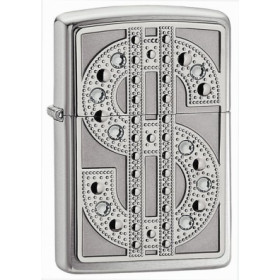 Zippo lighter: Bling Emblem