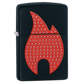 Zippo lighter: Bling Zippo Flame Emblem