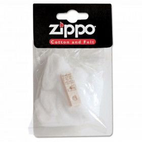 Zippo lighter: Bomuld og filt