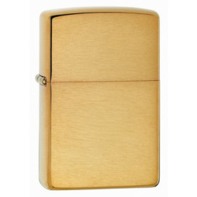 Zippo lighter: Brushed Brass