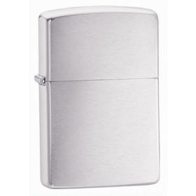 Zippo lighter: Brushed Chrome