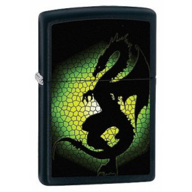 Zippo lighter: BS Triptych Dragon
