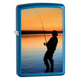 Zippo lighter: Fisherman