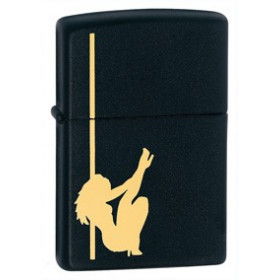 Zippo lighter: Girl/Pole