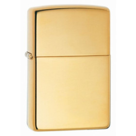 Zippo lighter: High Polish Brass