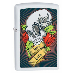 Zippo lighter: Love/Hate