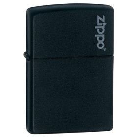 Zippo lighter: Matte w/Zippo Logo