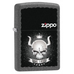 Zippo lighter: Skull Crown