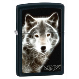 Zippo lighter: White Wolf