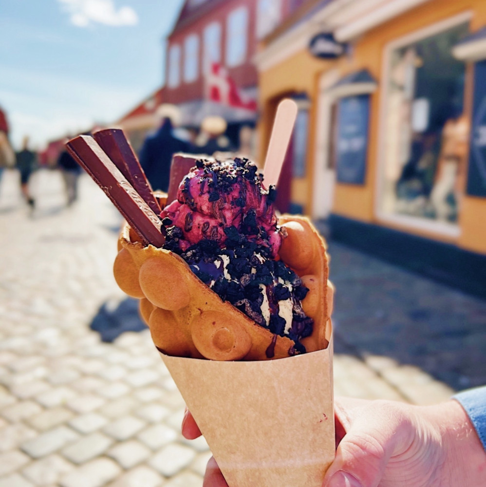 Bubble Waffle Vaffeljern