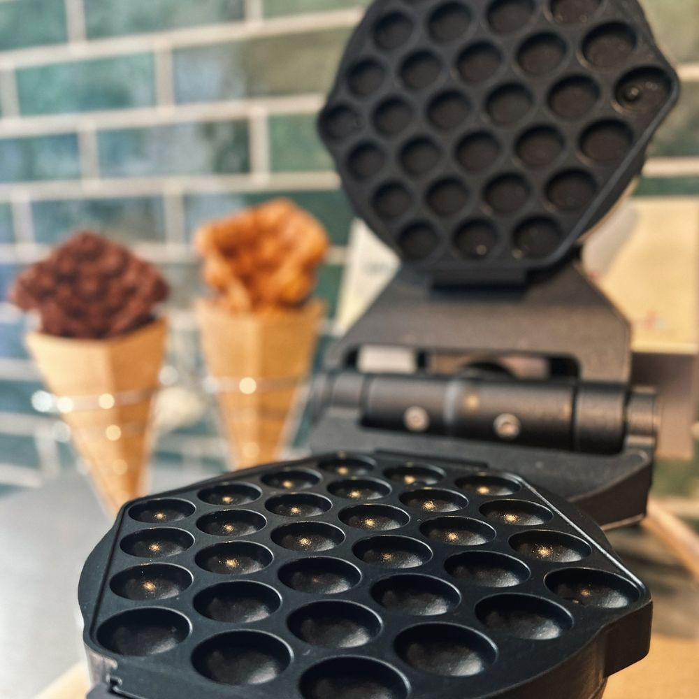 Bubble Waffle Vaffeljern