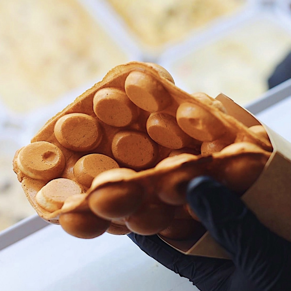 Bubble Waffle Vaffeljern