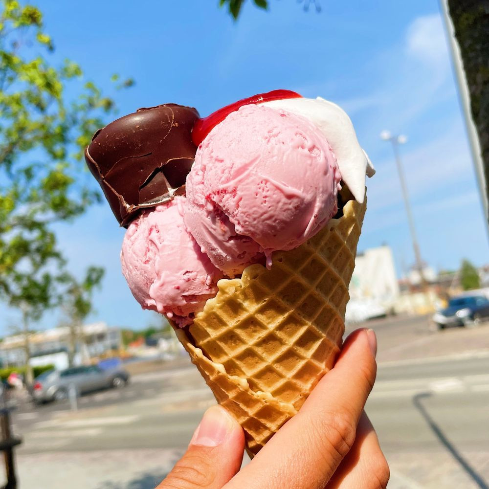 Gl. dags Isvaffel Vaffeljern