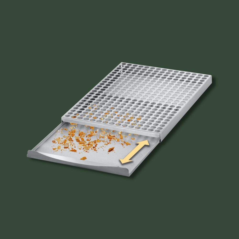 Vaffelrist (m. udtræk)