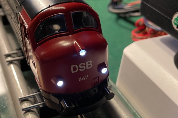 Lysindsats til Märklin 3066, 3067, 3068 DSB MY 1100 m.fl. / 3 mm LED