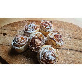 Kanel og æble roser