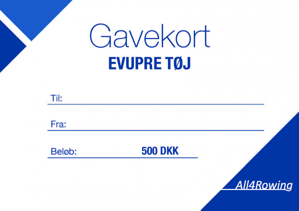 Gavekort / Voucher 500 | All4Rowing