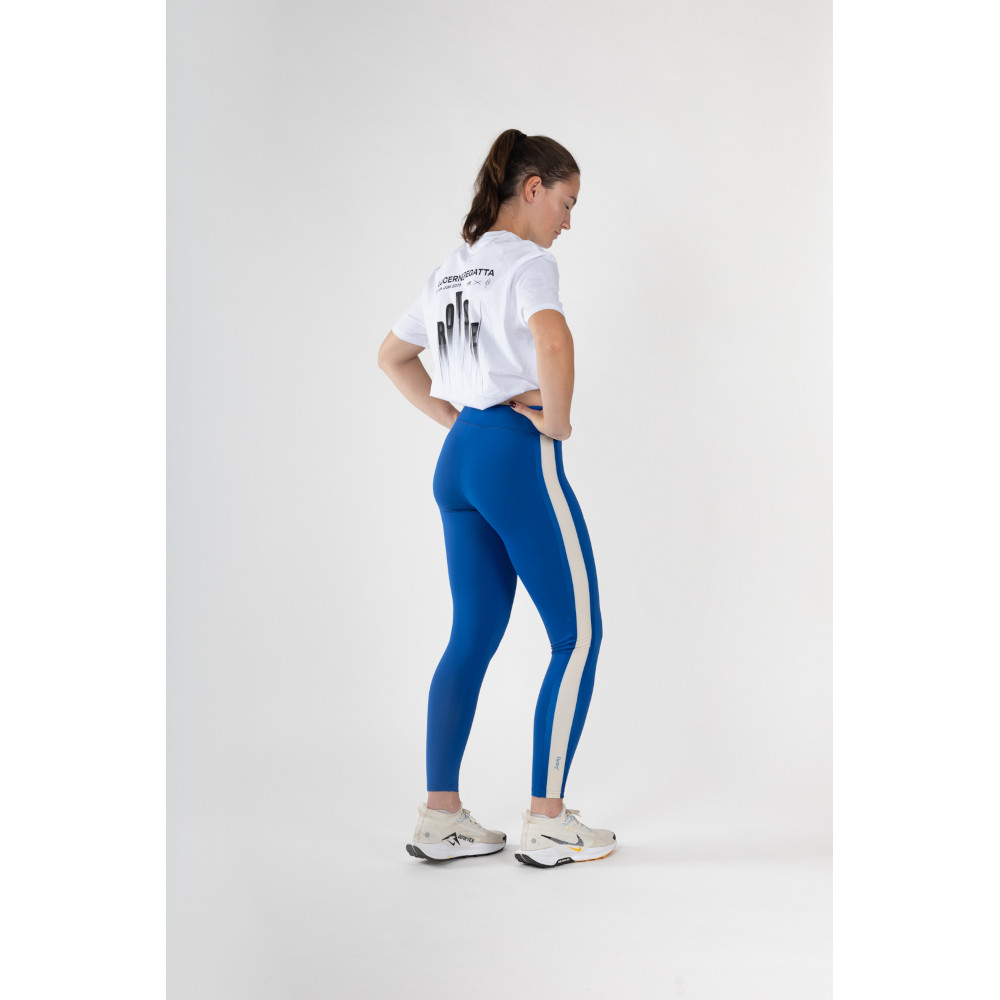 Performance Tights Indigo Stripe Women