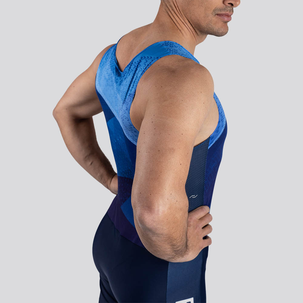 Pro Racer Deep Water Men  - Unisuit/Rodragt/Rotricot