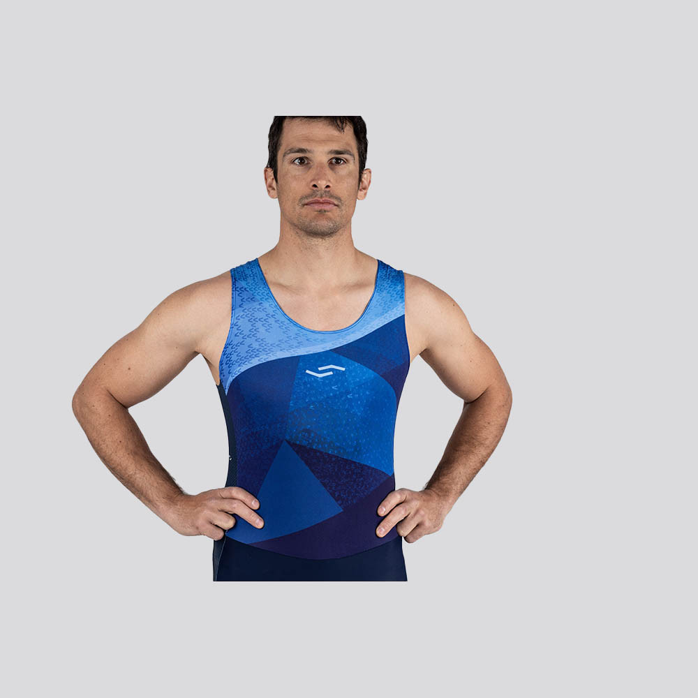 Pro Racer Deep Water Men  - Unisuit/Rodragt/Rotricot