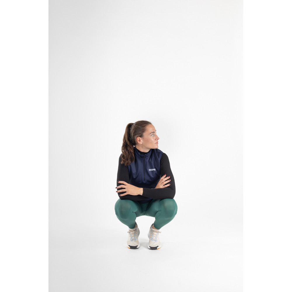 Thermo Vest Midnight Stripe Women