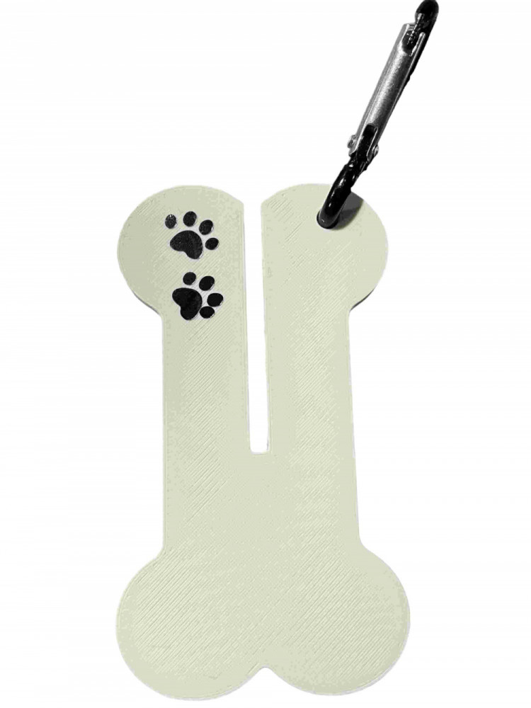 Hømhøm-holder til brugte hundeposer lille