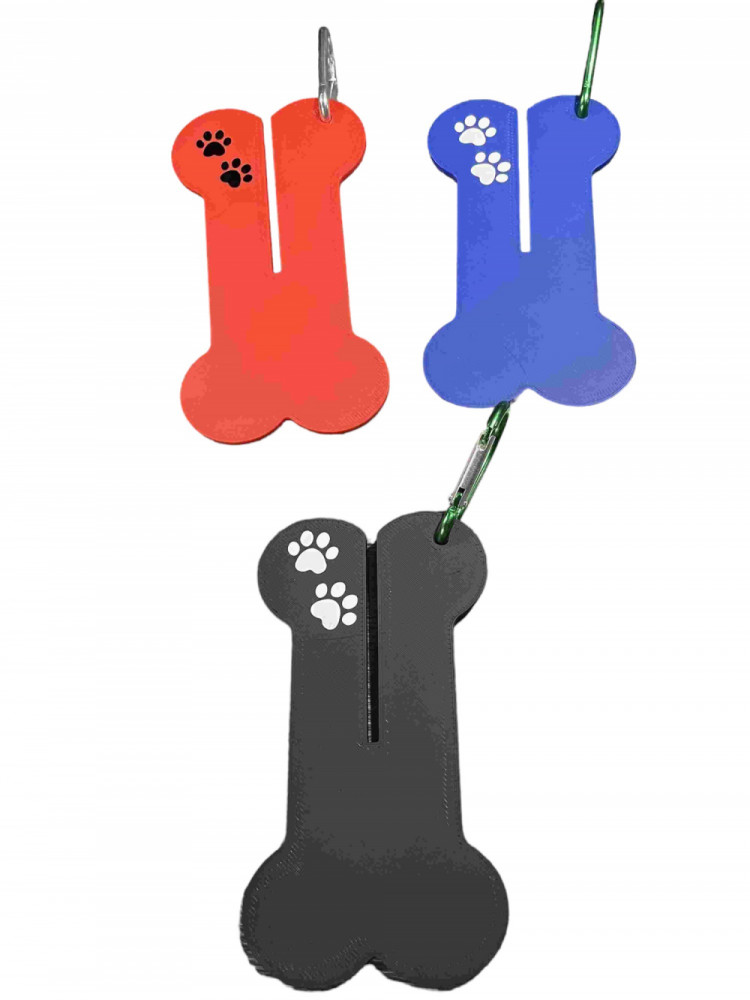 Hømhøm-holder til brugte hundeposer lille