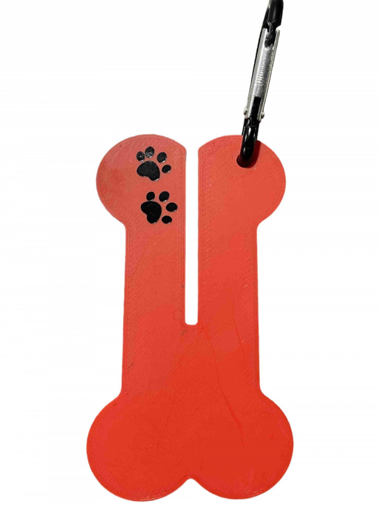 Hømhøm-holder til brugte hundeposer stor