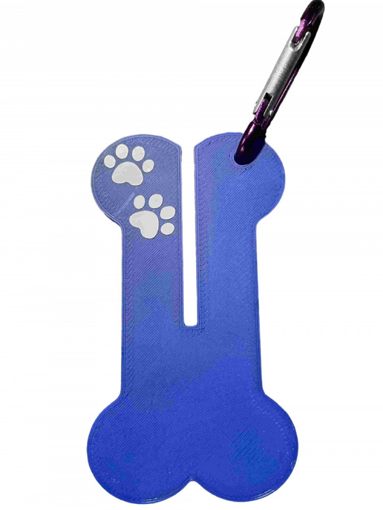 Hømhøm-holder til brugte hundeposer stor