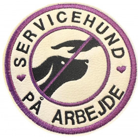Servicehund på arbejde