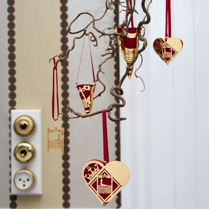 H.C. Andersen julepynt -  Prinsessen på ærten ophæng