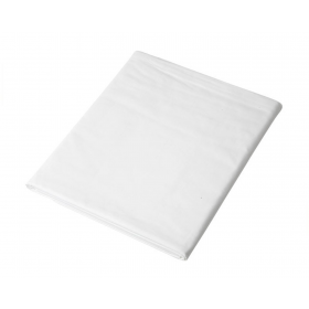 Lexington Fitted Cotton Percale Lagen, White