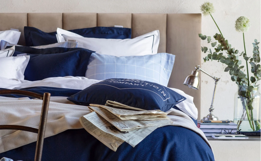 Lexington Hotel velvet sengetæppe, Beige