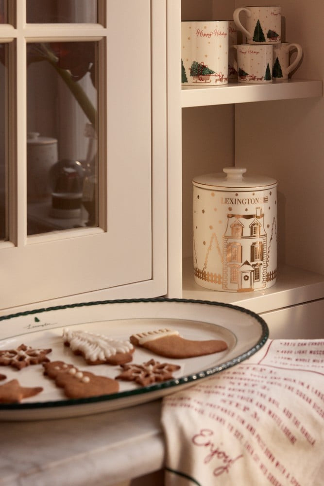 Lexington House stentøj kagekrukke med låg