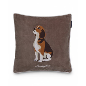 Lexington Hundepudebetræk i økologisk bomuld velour, 50x50cm