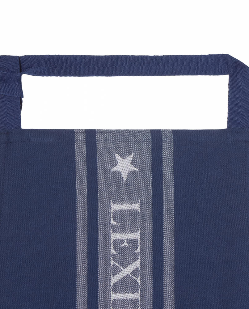 Lexington Icons Forklæde, Blå/hvid