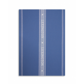 Lexington Icons jacquard viskestykke, Blue/White