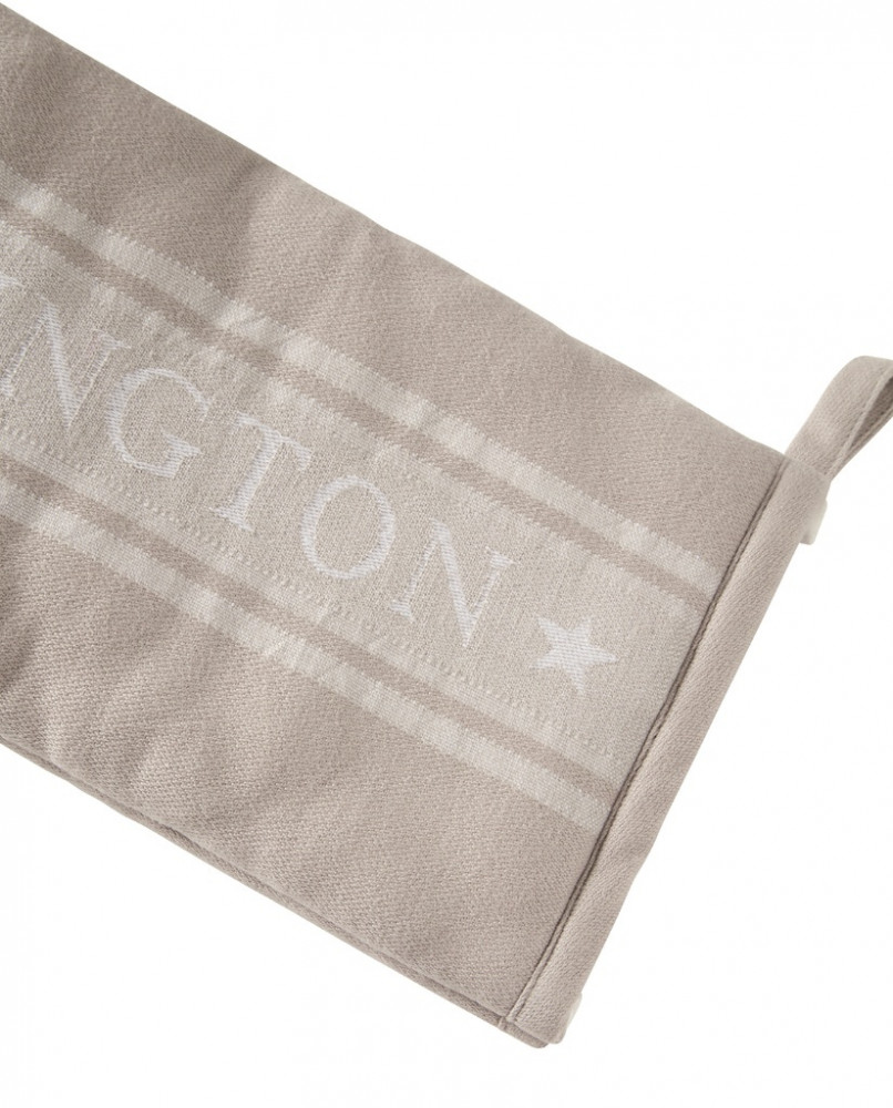 Lexington Icons Ovnhandske – Beige/White (32 × 16 cm)