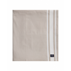 Lexington Icons stribet oxforddug, hvid/beige