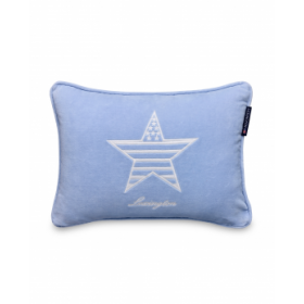 Lexington Kids Organic Cotton Velvet Pude, Lyseblå