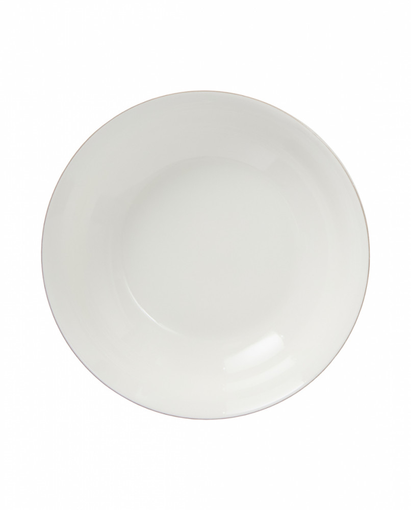 Lexington medium skål i porcelæn, hvid/beige