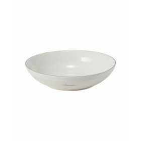 Lexington medium skål i porcelæn, hvid/blå