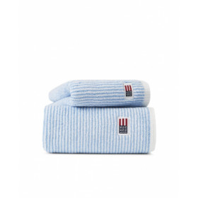 Lexington Original Towel 70x130 cm, White/Blue striped