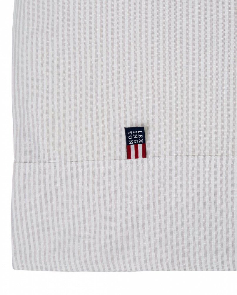 Lexington Pin point Beige/White Dynebetræk