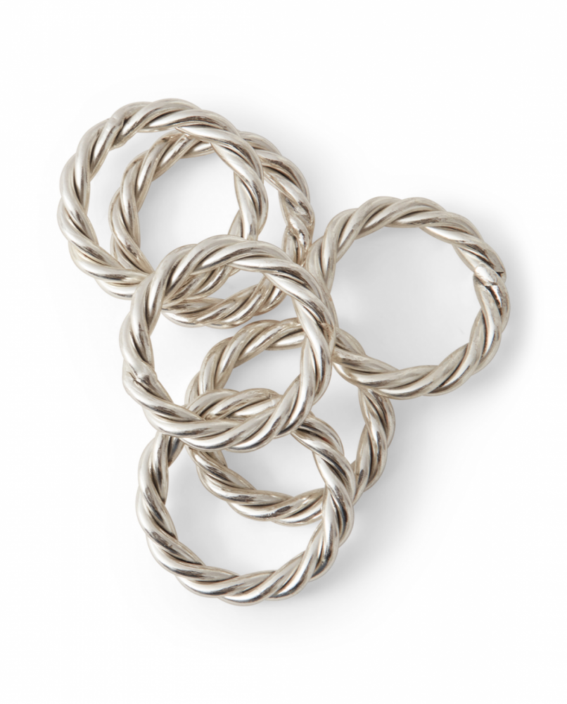 Lexington Snoet sølvbelagt servietring