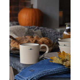 Lexington Stoneware kop, beige (400 ml)