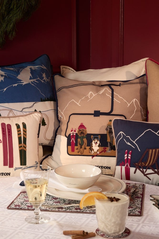 Lexinton dog lift pudebetræk i økologisk bomuld, 50x50 cm