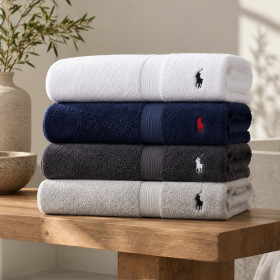 Ralph Lauren Home Player Bath Sheet 90 × 170 cm